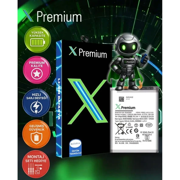 ​​Xpremium Samsung A53 (A536) Batarya Pil Süper Yüksek Kalite 5000 mAh - 1