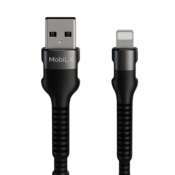 MobiLX Lightning Şarj Kablosu – 1.2 Metre | Hızlı Şarj Destekli | Model: MU-05 - 3