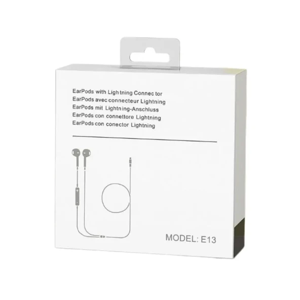 MobiLX iPhone Lightning Kablolu Kulaklık – Orijinal Ses, Mikrofonlu, Tak-Çalıştır - 3