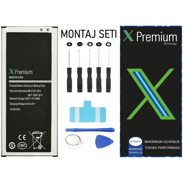​​Xpremium Samsung J5 2016 SM-J510 Batarya Pil Süper Yüksek Kalite 3100 mAh - 3