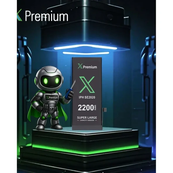 İPhone Se 2020 2. Nesil Batarya Pil Süper Yüksek Kapasiteli Güçlendirilmiş 2200 mAh Xpremium - 3