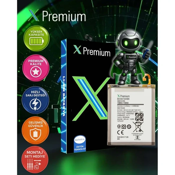 Xpremium Samsung A10 SM-A105 Batarya Pil Süper Yüksek Kalite 3300 mAh - 1