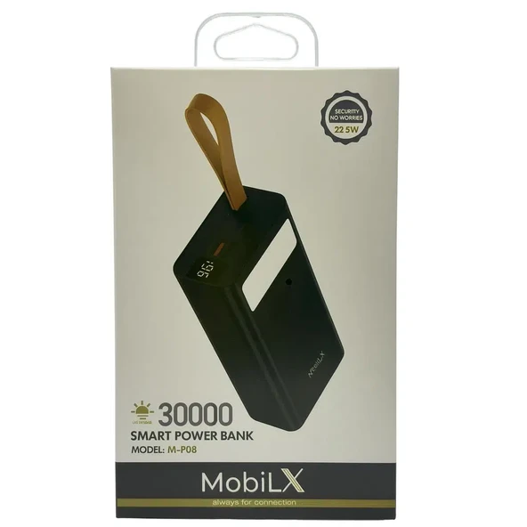 Mobilx 30000 mAh 22.5W Hızlı Şarj Powerbank - 1