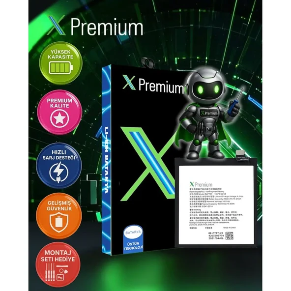Xpremium Oppo Reno 2 Z Batarya Pil – Süper Yüksek Kalite 4000 mAh | BLP737