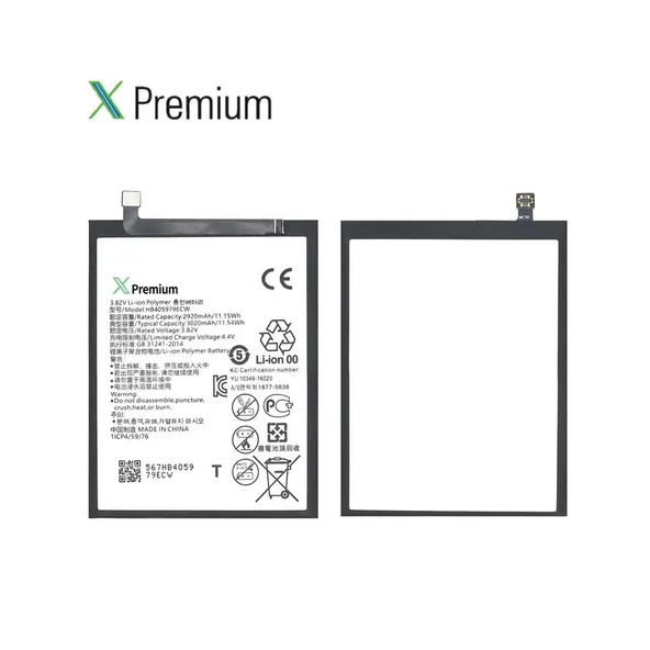 ​Xpremium Huawei Y5 2018 / Y5 2019 / Y6 2019 / Honor 8A / P9 Lite Mini Batarya Pil Süper Yüksek Kalite HB405979ECW - 4