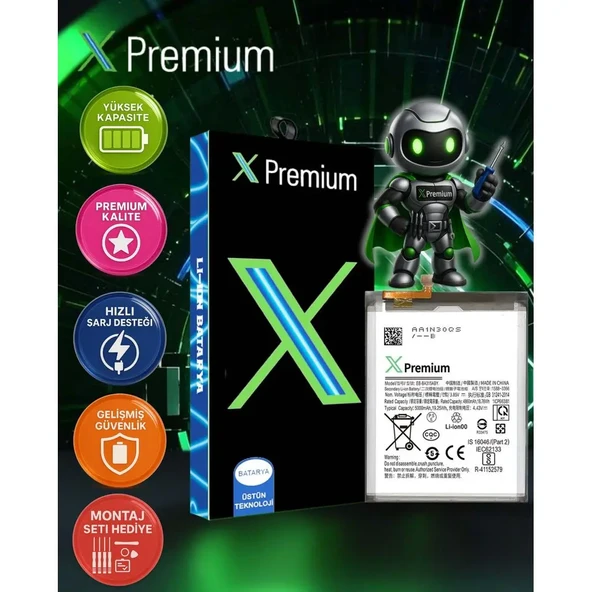 Xpremium TCL 10 Pro Uyumlu Batarya Pil Süper Yüksek Kalite 4500 mAh - 1