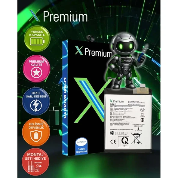 Xpremium Omix X300 Batarya – 4300 mAh Süper Yüksek Kapasiteli Güçlendirilmiş Pil - 1