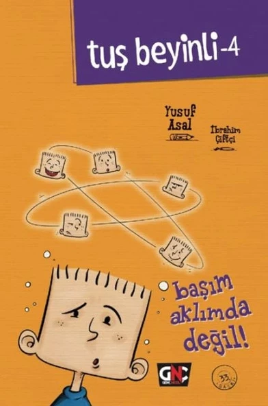 Tuş Beyinli 4 - Başım Aklımda Değil (Ciltli) ürün görseli
