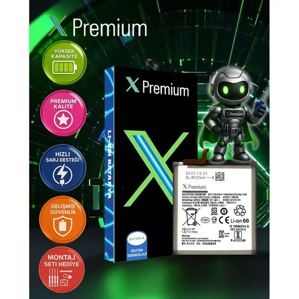 Xpremium Samsung S21 SM-G991 Batarya Pil Süper Yüksek Kalite 4000 mAh - 1