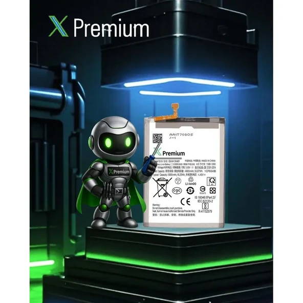 Xpremium Samsung A13 5G SM-A136 Batarya Pil Süper Yüksek Kalite 5000 mAh - 3
