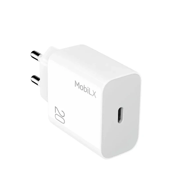 MobiLX M-08 25W Type-C Hızlı Şarj Adaptörü | Samsung, iPhone, Xiaomi, Oppo, Huawei, Reeder Uyumlu - 4