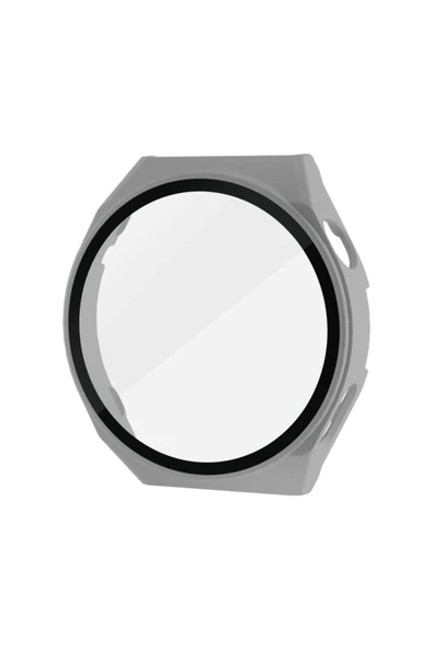 TNR Huawei Watch GT2 Pro 46mm Dota Camlı Kasa Ekran Koruyucu - Gri - 2