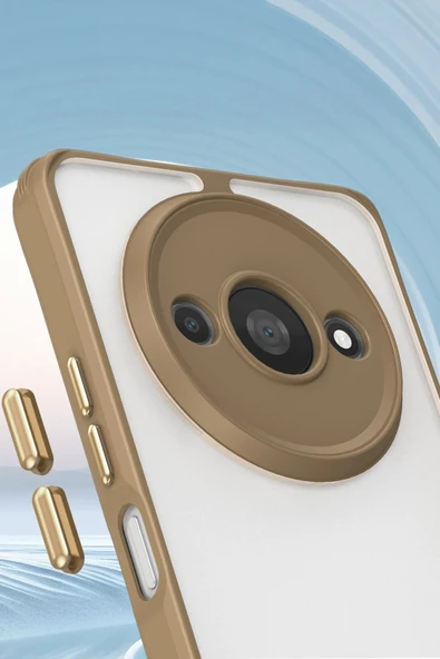 TNR Xiaomi Redmi A3 4G Kılıf Penta Silikon Kılıf - Şeffaf - 2