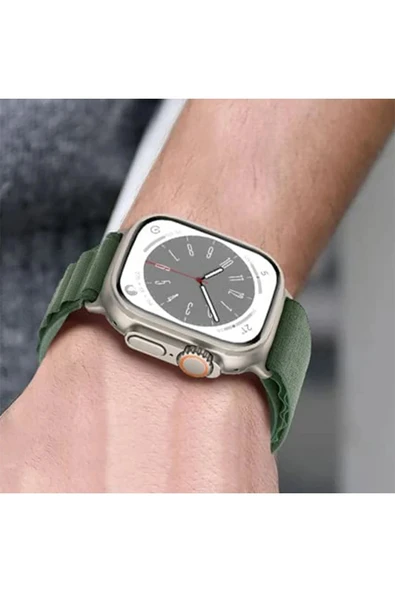 TNR Apple Watch 38mm Mountain Kordon - Kırmızı - 3