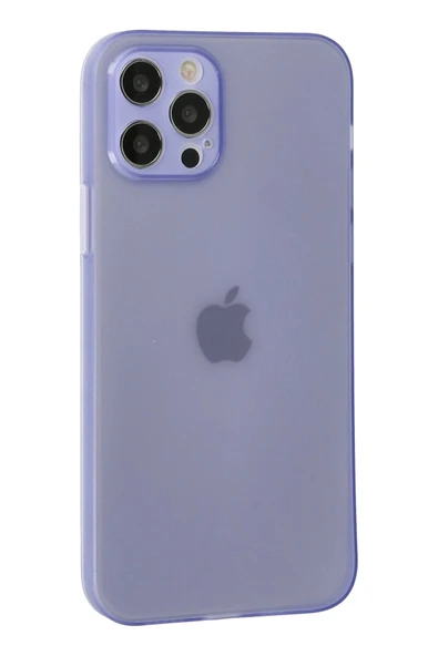 TNR iPhone 12 Pro Max Kılıf Puma Silikon - Mor - 3