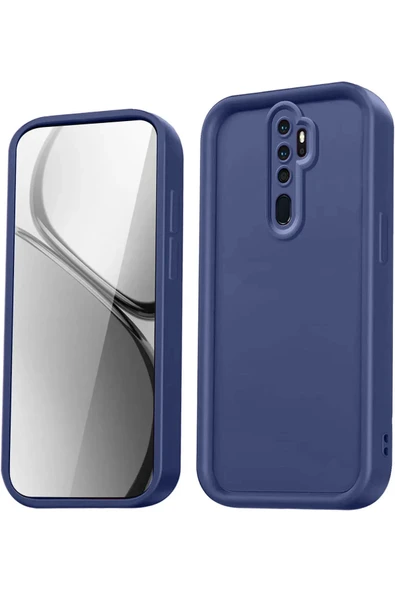 TNR Xiaomi Redmi Note 8 Pro Kılıf Viera Silikon - Lacivert - 1