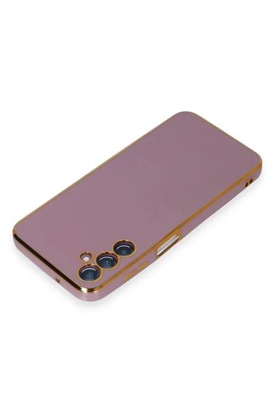 TNR Samsung Galaxy M14 5G Kılıf Volet Silikon - Mor - 3