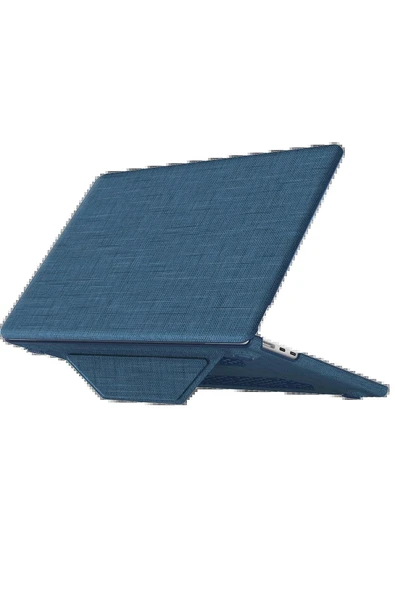 TNR Macbook Pro 16 2021 Macbook Kumaş Kapak - Lacivert