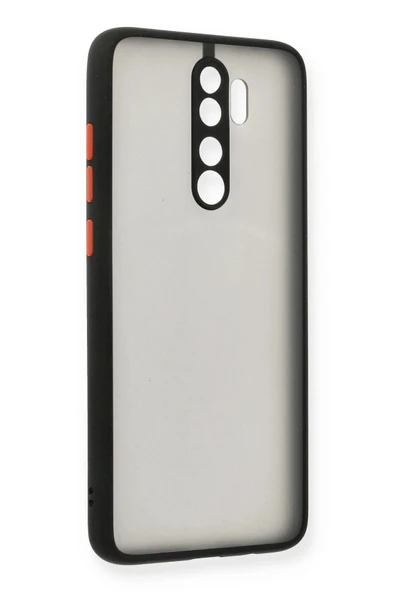 TNR Xiaomi Redmi Note 8 Pro Kılıf Montreal Silikon Kapak - Siyah - 1