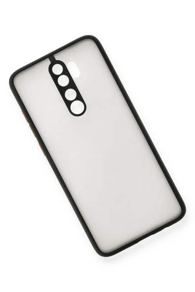 TNR Xiaomi Redmi Note 8 Pro Kılıf Montreal Silikon Kapak - Siyah - 3