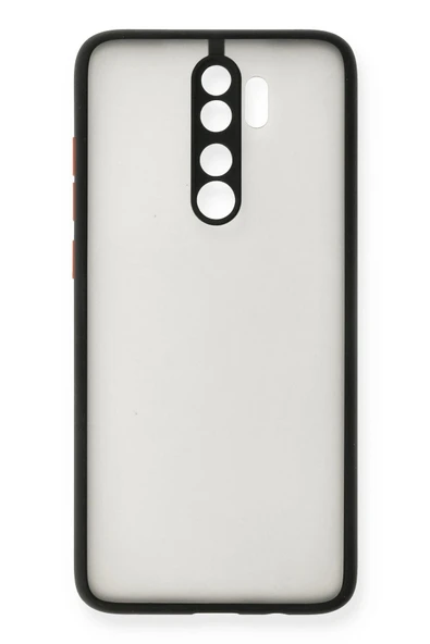 TNR Xiaomi Redmi Note 8 Pro Kılıf Montreal Silikon Kapak - Siyah - 2