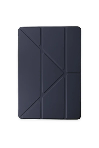TNR iPad Pro 11 (2018) Kılıf Kalemlikli Mars Tablet Kılıfı - Lacivert - 2