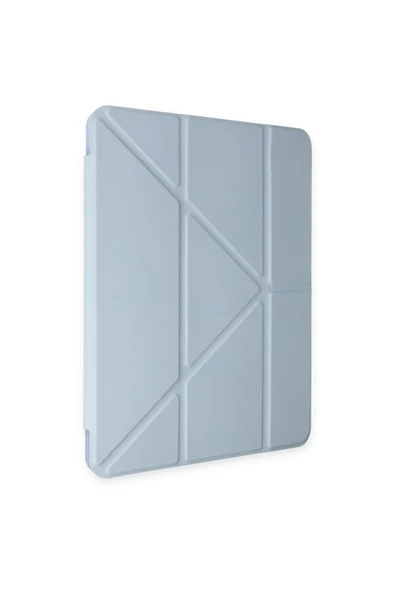 TNR iPad Pro 11 (2018) Kılıf Kalemlikli Mars Tablet Kılıfı - Mavi - 3
