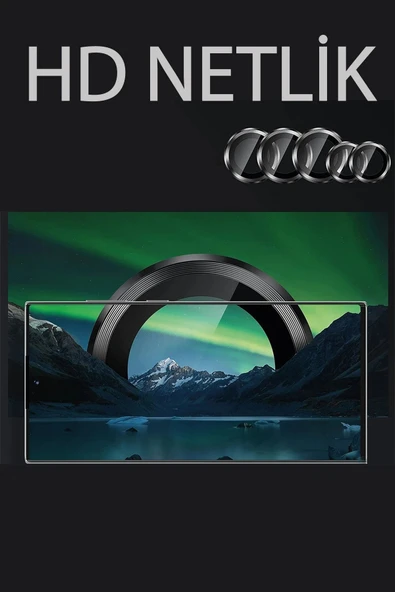 TNR Samsung Galaxy Z Flip 5 Valdez Metal Kamera Lens - Siyah - 2