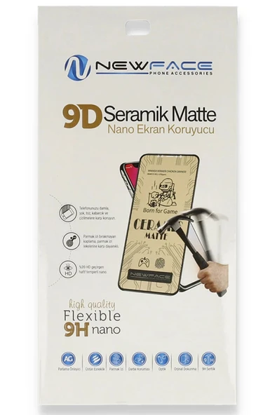 TNR iPhone 14 Pro Max Mat Seramik Nano Ekran Koruyucu - 1