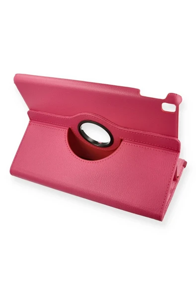 TNR iPad 10.2 (7.nesil) Kılıf 360 Tablet Deri Kılıf - Pembe - 1
