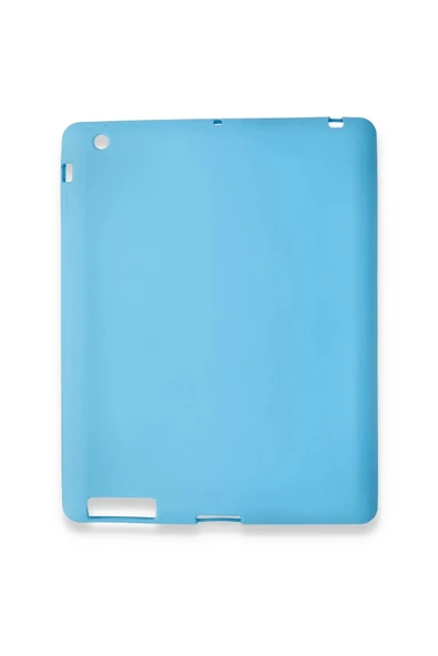 TNR iPad 4 9.7 Kılıf Evo Tablet Silikon - Mavi