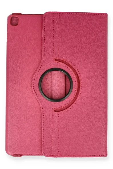 TNR iPad 10.2 (7.nesil) Kılıf 360 Tablet Deri Kılıf - Pembe - 2