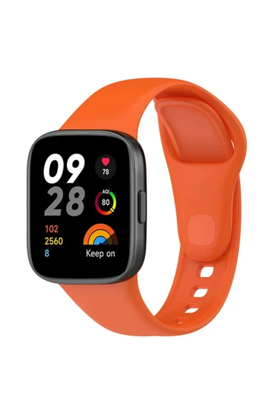 TNR Xiaomi Redmi Watch 3 Klasik Kordon - Turuncu
