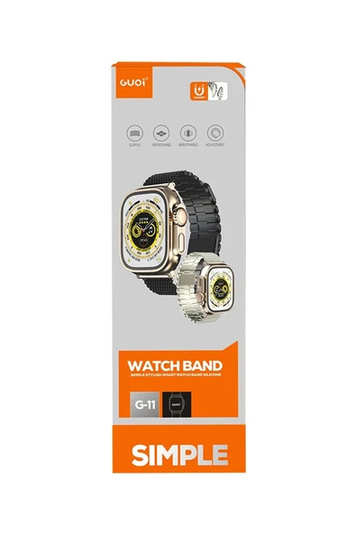 TNR Apple Watch 42mm Ascend Metal Kordon - Gümüş - 2