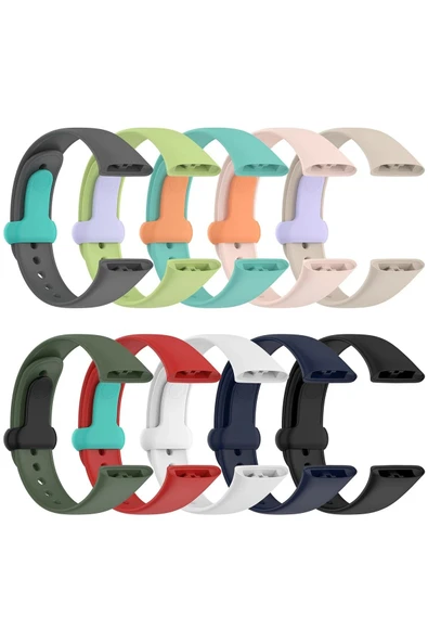 TNR Xiaomi Redmi Watch 3 Origin Silikon Kordon - Turkuaz - 5