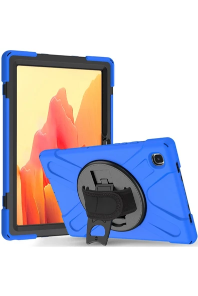 TNR Samsung Galaxy T220 Tab A7 Lite 8.7 Kılıf Amazing Tablet Kapak - Mavi