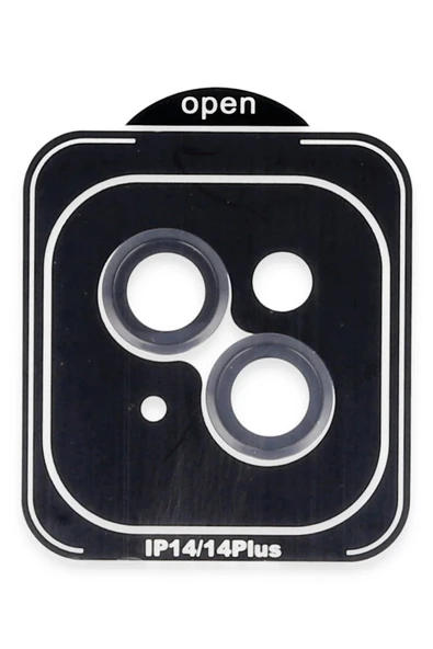 TNR iPhone 14 PVD Metal Kamera Lens - Siyah - 1
