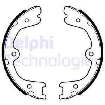 Nissan Ticarı Arka El Fren Balatası Pabuc Navara 08-> İnfiniti Fx 35 03-08 Patfınder 05-> Murano II 10-14 - Delphi Ls2037 ürün görseli