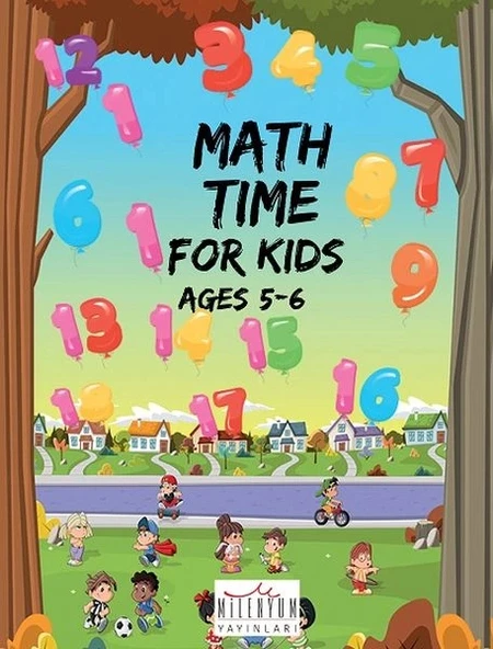 Math Time For Kids Ages 5-6 ürün görseli