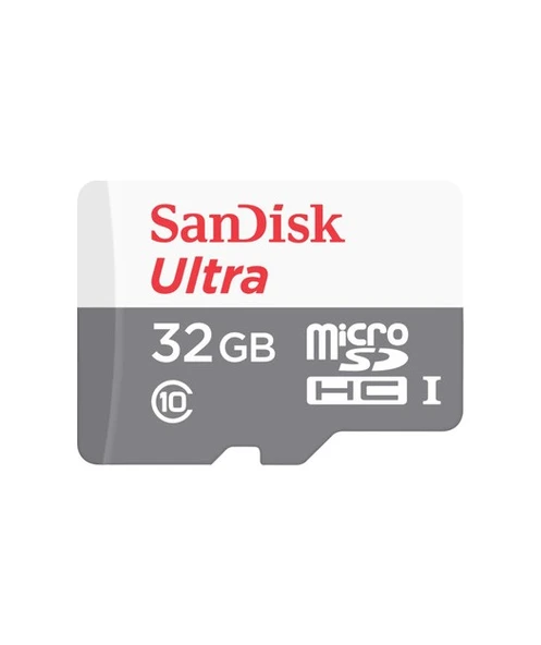 SanDisk Ultra microSDHC 32GB, C10, UHS-1 ürün görseli 1