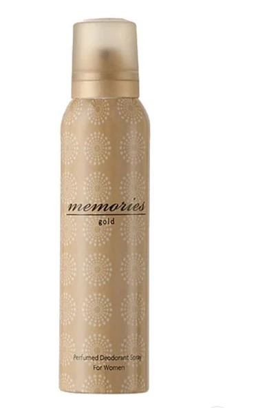 Hunca Memories Gold 150 ml Kadın Parfüm Deodorant ürün görseli