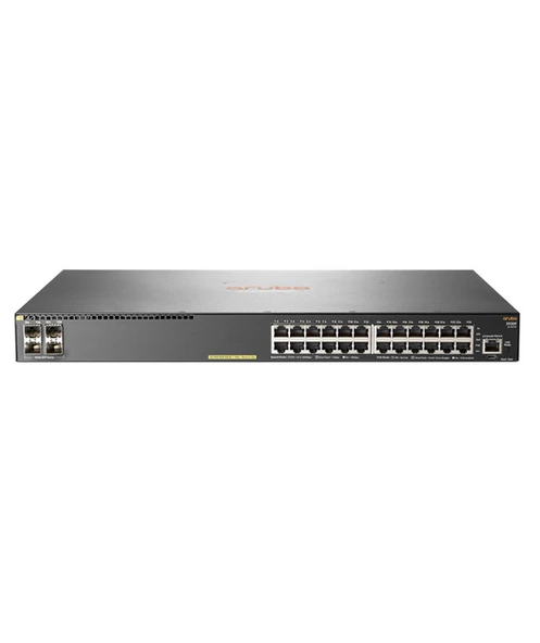 Aruba 2930F 24G PoE+ 4SFP Switch - 1