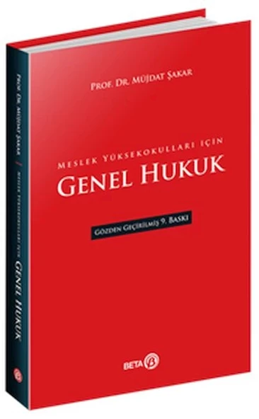 Meslek Yüksekokulları İçin Genel Hukuk ürün görseli