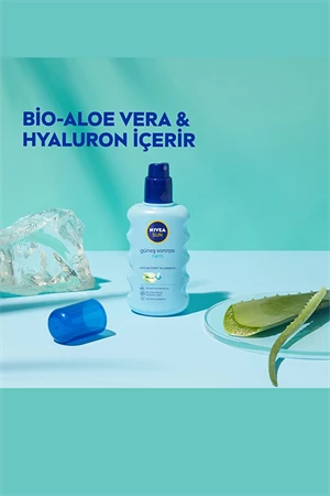 Nivea Sun Güneş Sonrası Nemlendirici Sprey – Cildi Ferahlatıcı ve Onarıcı Bakım, 200 ml - 2