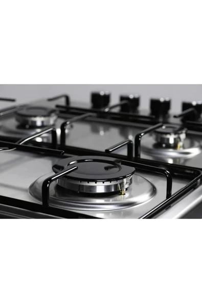 KUMTEL KO 430F Doğalgazlı Set Üstü Ocak - Inox - 4