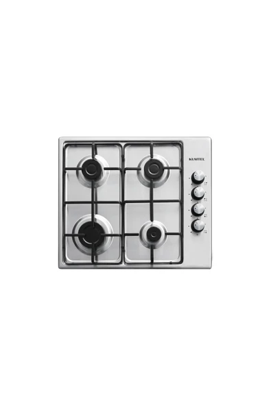 KUMTEL KO 430F Doğalgazlı Set Üstü Ocak - Inox - 1