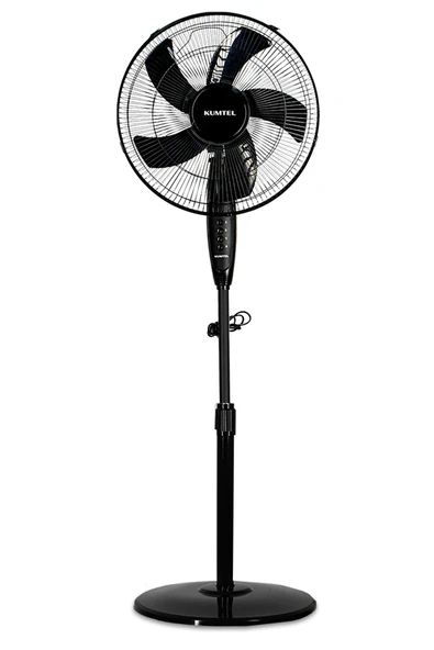 KUMTEL Ktf-330 Siyah Vantilatör 16'' (5P) - 1