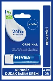 NIVEA Bakım Yapan Dudak Bakım Kremi Orgınal 4,8 G