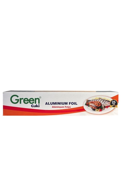 Alüminyum Folyo Kutulu 45 Cm 2500 Gr-Green - Resim 2