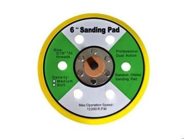 Orbital Cırt Zımpara Tabanı 150 mm 6 Delikli